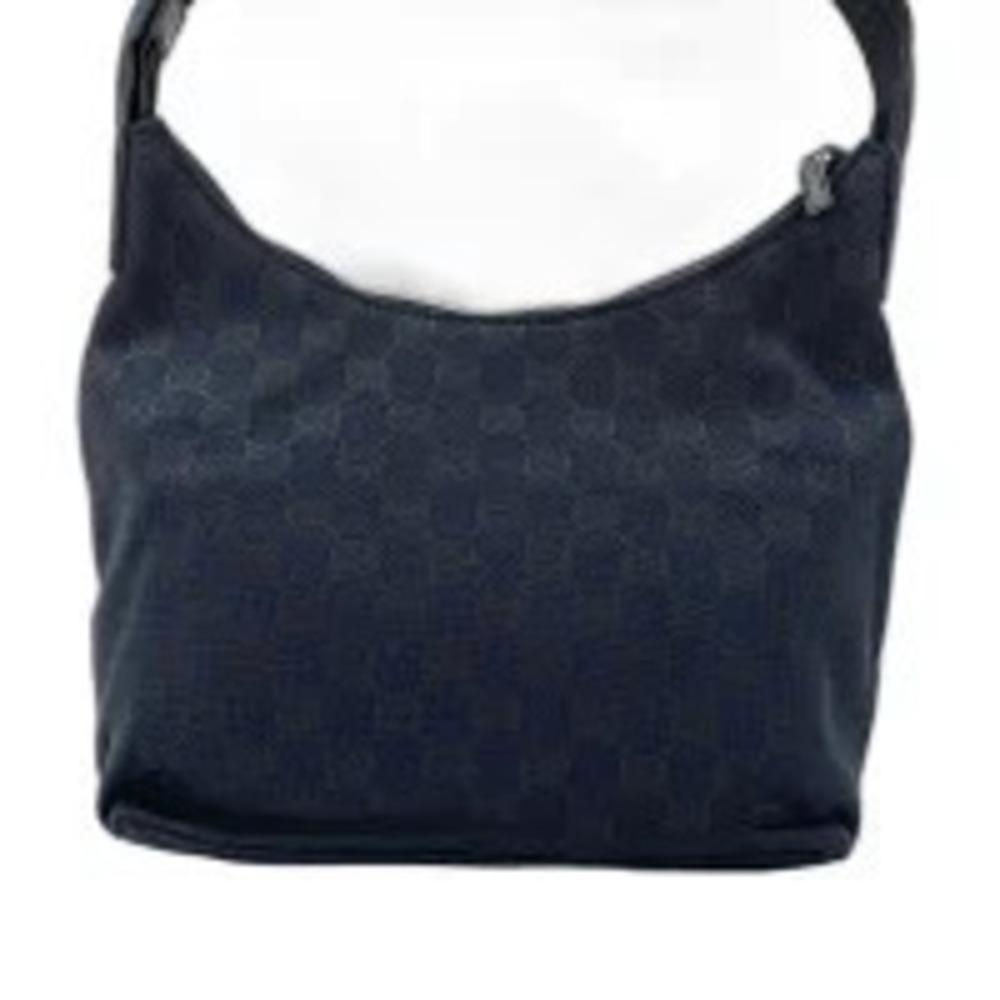 Gucci Zucca Shoulder Bag Black